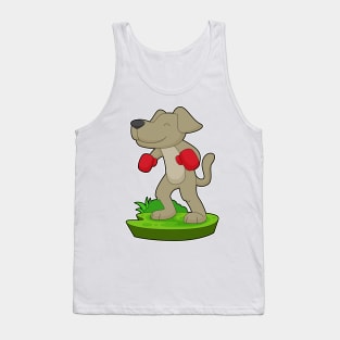 Dog Boxer Boxing gloves Boxing Tank Top